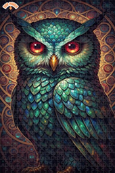 Esranın Dünyası The Wise Owl of the Mysterious Forest Oil Painting Lookalike ...