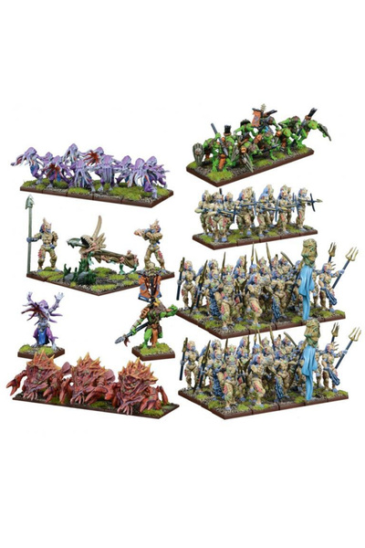 Mantic Games Kings of War - Trident Realm of Neritica Mega Army