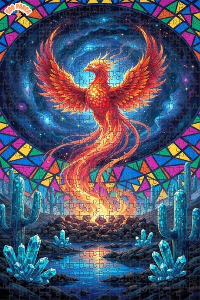 Esranın Dünyası The Echo of the Firebird Double-Layer Framed Wooden Puzzle 50...