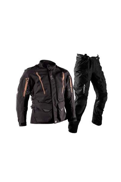 Leatt Adv Dri-Tour 5.5 Kadın Siyah Motosiklet Montu ve Pantolonu