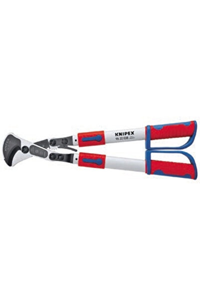 Knipex 95 32 038 570-770mm Teleskopik Kollu Cırcırlı Kablo Makası
