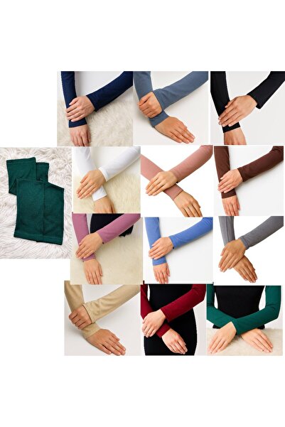 ALDAIYR 14 Pieces of Hijab Sleeves Combed Cotton Prayer Sleeves Kol2908