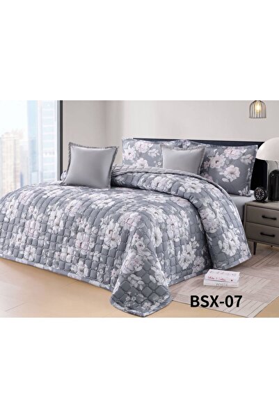 BLUES Summer patterned compressed bedspread, single size, 4 pieces