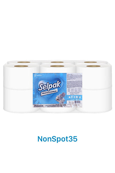 Selpak Professional Touch İçten Çekmeli Tuvalet Kağıdı 12 Rulo 120 Metre