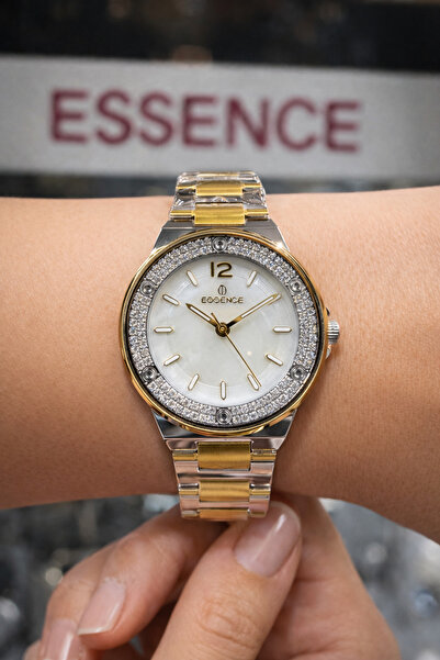 Essence KADIN KOL SAATİ 22 AYAR ALTIN KAPLAMA 5 ATM SU GEÇİRMEZ 2 YIL ARIKAN ...