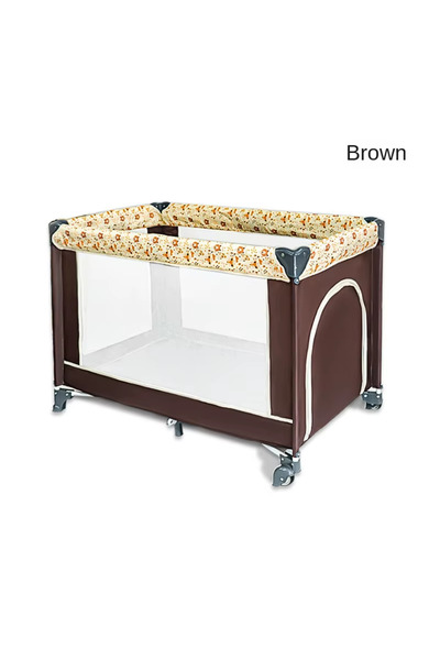 My modern game محبس أطفال مستطيل قابل للطي مع عجلات – ساحة لعب آمنة للأطفال ف...