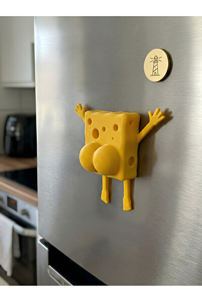 ZNK Designer Komik Sünger Karakter Magnet Kalem Askılı Eğlenceli