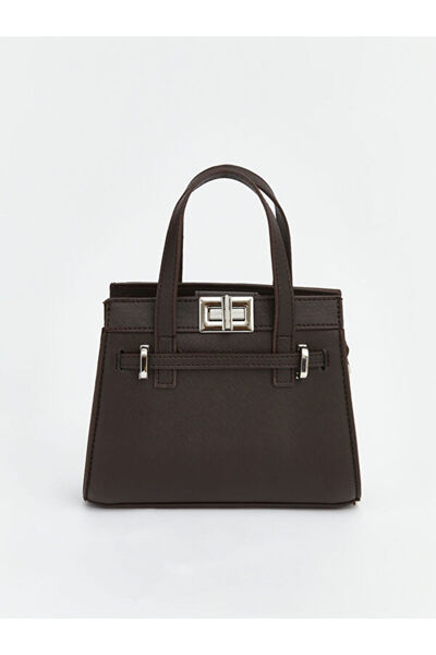 LC Waikiki Rmz Gi̇yi̇m Farkiyla Leather Look Women's Shoulder Bag