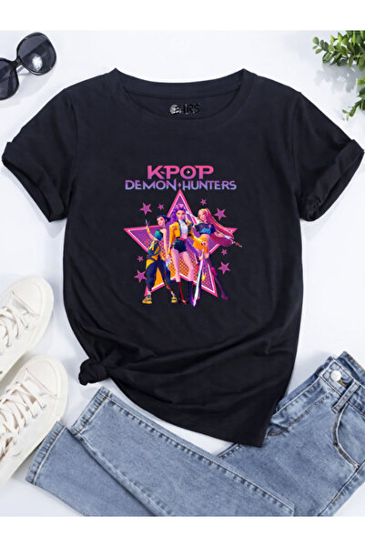 barsdepo Demon Hunters Printed T-Shirt, Premium Quality Unisex Kids / Adults ...