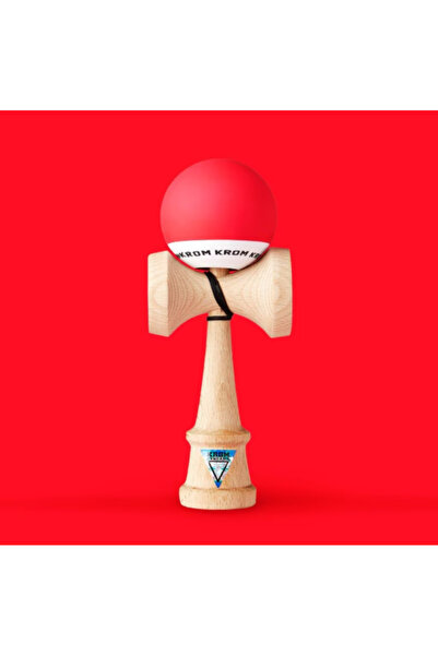 OEM Kendama Krom Pop Rubber Red