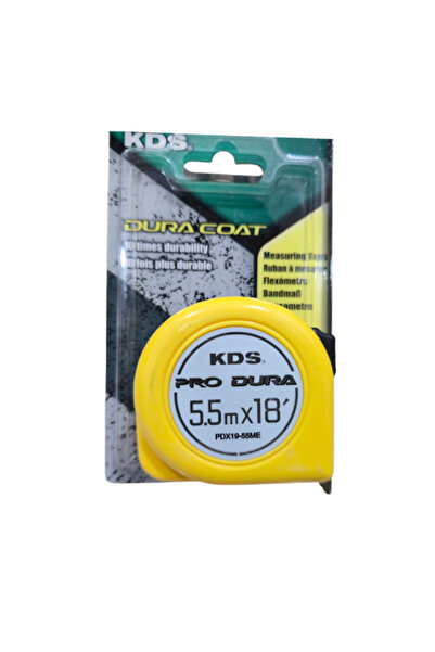 KDS PDX19-55ME Pro Dura Measuring Tape 5.5m Stainless Steel Blade Professiona...