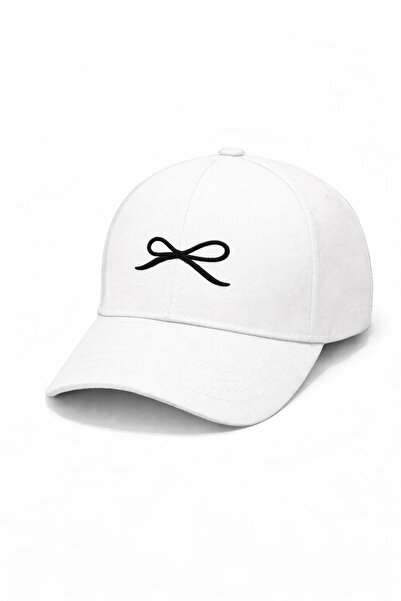 ZERAMİNE Șapcă de baseball unisex cu broderie minimă cu fundă – Șapcă sport r...