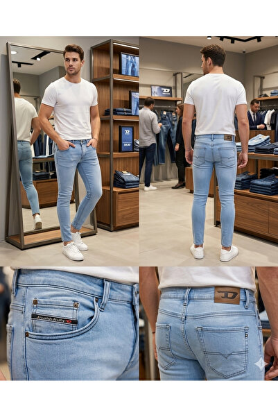 ATKGİYİM Penalti Premium Slim Fit Stretch Fabric Men's Jeans