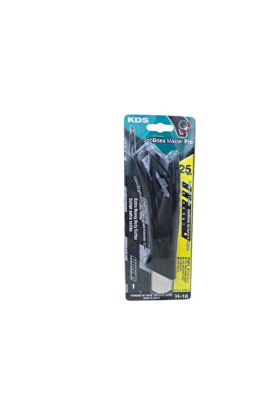 KDS H-16 JOB BOSS MASTER PRO 25mm Extra Heavy Duty Utility Knife with Spare B...
