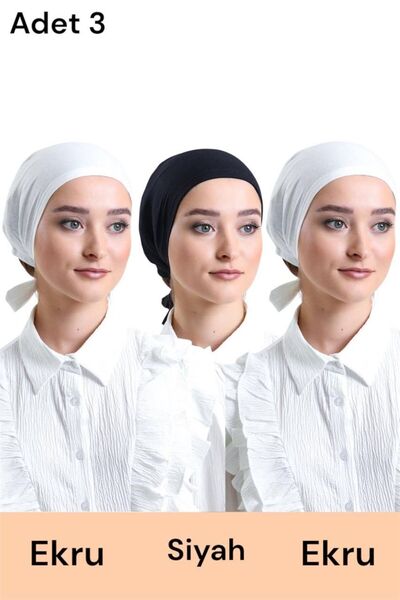 ALDAIYR 3 ΤΕΜ. Απλό χτενισμένο βαμβακερό κορδόνι χωρίς ραφές