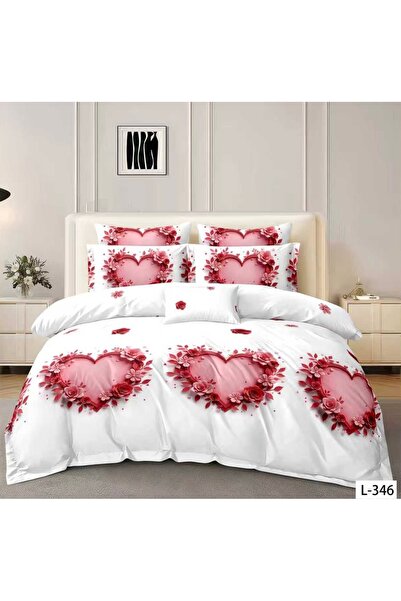 Truva Home Lenjerie de Pat Finet 6 Piese, 230x250 cm – Calitate Superioară și...