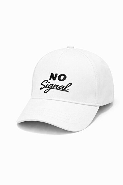 ZERAMİNE No Signal Yazılı Nakışlı Unisex Baseball Şapka – Ayarlanabilir Spor Cap