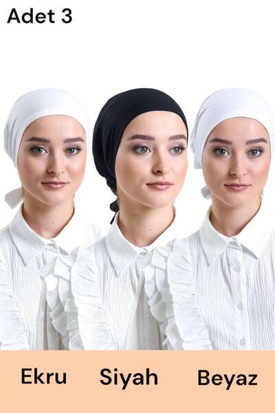 ALDAIYR 3 ΤΕΜ. Απλό χτενισμένο βαμβακερό κορδόνι χωρίς ραφές