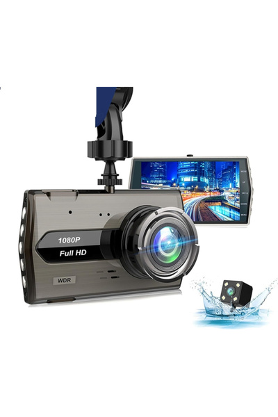 DVR Cameră auto Full HD 1080p, vedere spate, înregistrare video, funcție de v...