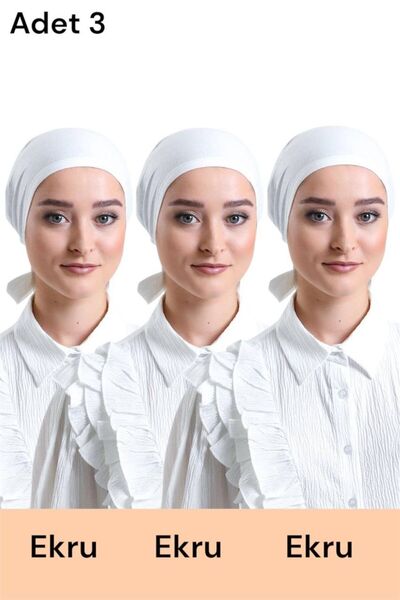 ALDAIYR 3 ΤΕΜ. Απλό χτενισμένο βαμβακερό κορδόνι χωρίς ραφές