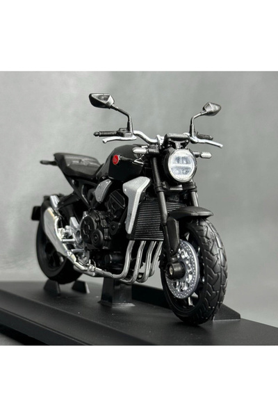 WELLY Honda CB1000R 1:18 Diecast Naked Motosiklet Modeli - Siyah