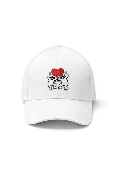 ZERAMİNE Șapcă de baseball unisex cu broderie în formă de inimă – Șapcă sport...