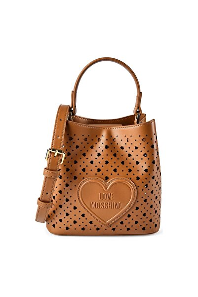 Love Moschino Basket Laminated Schultertasche 22 cm