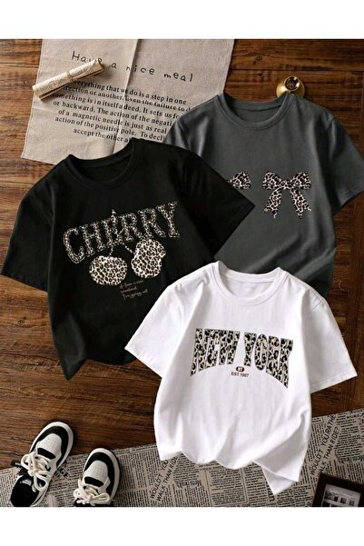 COHERENT Unisex Bărbați/Femei PANGĂ DE LEOPARD 3BUC Special cu imprimeu supra...