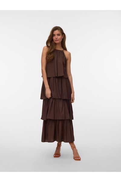 Vero Moda Kleid VMMYRLA Langes Kleid