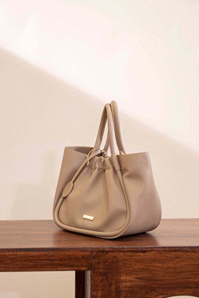 AMBRE Ambré Ivoire Women's Elegant Neutral Tone Handbag
