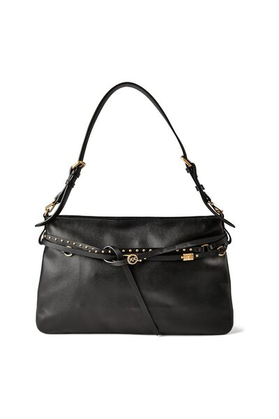 PİNKO Belt Bag Big Schultertasche Leder 40 cm