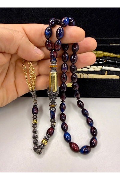 İskenderun Tesbihcilik سبحة صلاة مصنوعة يدويًا من النحاس الثقيل بتصميم مخلب م...