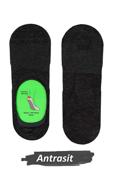 Jiber Men's Bamboo Stretch Fabric Ballet Flats Socks 7000 - 12 Pieces