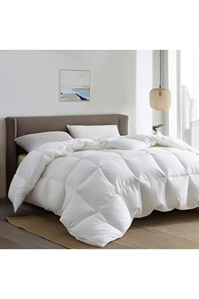 Nacario NrcrioShop Serta 300 Thread Count White Down Fiber Seasons Y لحاف OK/...