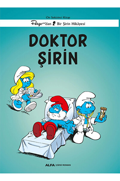 Alfa Yayınları Şirinler 18 - Doktor Şirin + Sanat Kitabı