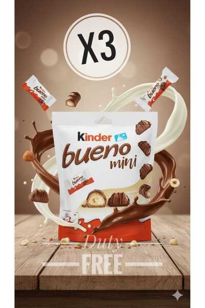 hijazigroup Kinder Bueno Mini x 3 ADET