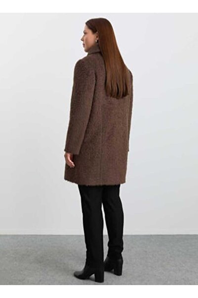 Selen Kahverengi Kadın Normal Fit Kaban 25KSL9547