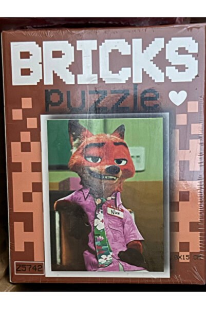 ELIVORA Bricks Yapboz Eğitici ve Eğlenceli Mini Yapboz 10x15 cm