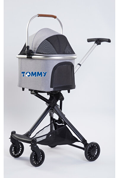 Tommy STOROZAL Evcil Hayvan Arabası Gri 83*48.5*110cm (53040) Max 10kg