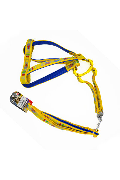 Eurodog Storozal Dog Extension + Chest Harness (174650) Yellow 120cm