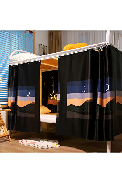 Generic A dormitory bed curtain, fully light-blocking, easy to install， suita...
