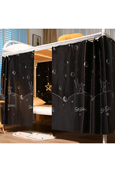 Generic A dormitory bed curtain, fully light-blocking, easy to install， suita...