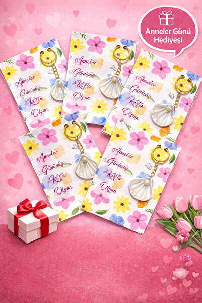 Gülfa Giftbox Anneler Günü Kutlu Olsun Yazılı Kurumsal Hediyelik İnci İstirid...