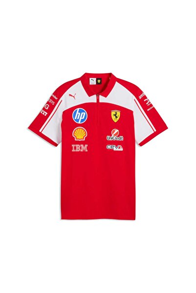 Puma Scu Leather a Ferrari Hp Replica Unisex Polo