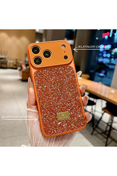Iphone 17 Pro Compatible Gemstone AG Glass MagSafe Featured Gemstone Case Lens Protected Cover