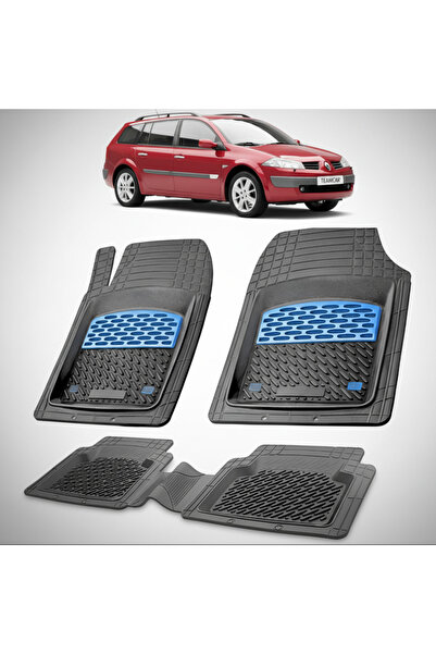 TEAMCAR Renault Megane II 1 Estate (Grandtour) Compatible Floor Mats 2003-200...