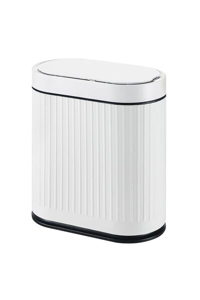 Arabest Bathroom Trash Can with Lid 2 Gallon Motion Sensor Garbage Can 7.5 Li...