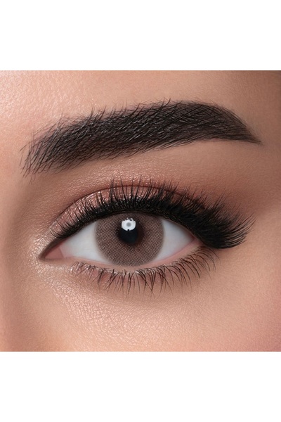 LensMe Caramel 6 Months Disposable Contact Lenses, Color Contact Lenses, Brow...