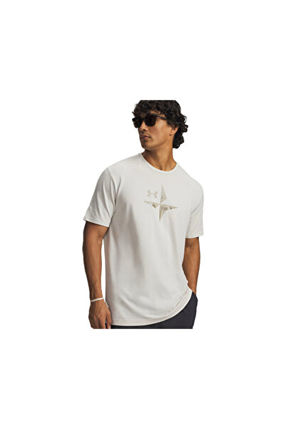 Under Armour Ua Explor Graphic Ss Men's Casual T-Shirt 6012783-110 White