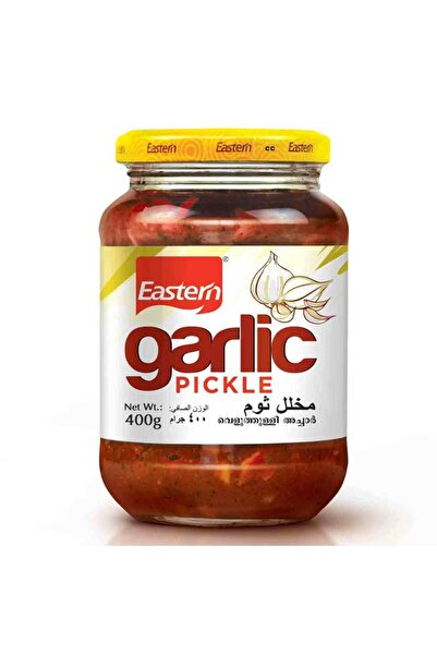 eastern خلطة ثوم حارة فاخرة مخللة في الزيت (400 جرام)